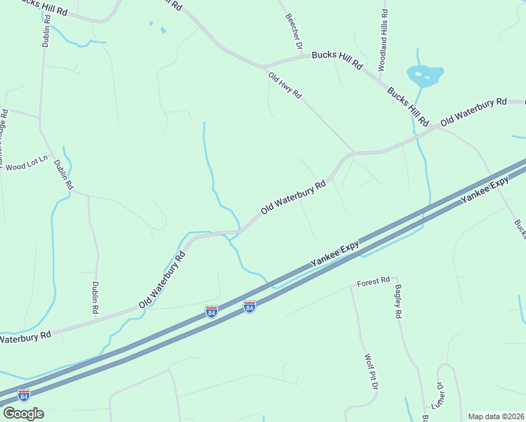 map of restaurants, bars, coffee shops, grocery stores, and more near 747 Old Waterbury Rd in Southbury