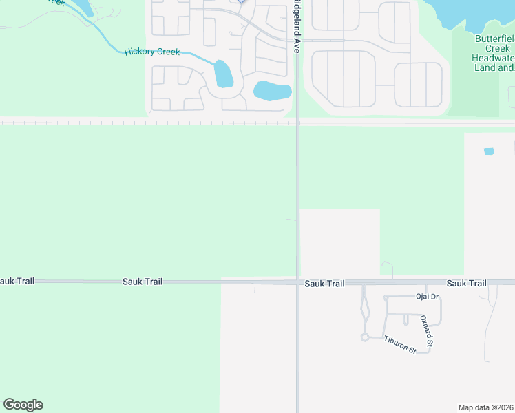 map of restaurants, bars, coffee shops, grocery stores, and more near 22132 Ridgeland Avenue in Matteson