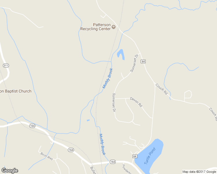 map of restaurants, bars, coffee shops, grocery stores, and more near 106 Somerset Drive in Patterson