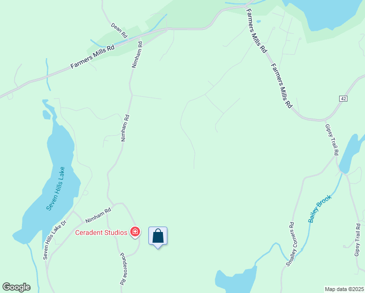 map of restaurants, bars, coffee shops, grocery stores, and more near 131 Kentview Drive in Carmel Hamlet
