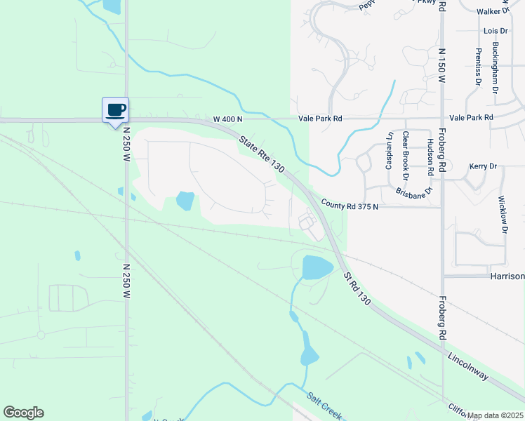 map of restaurants, bars, coffee shops, grocery stores, and more near 200 Kimrich Circle South in Valparaiso