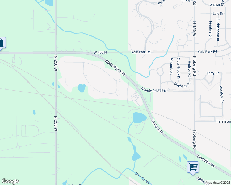 map of restaurants, bars, coffee shops, grocery stores, and more near 200 Kimrich Circle South in Valparaiso