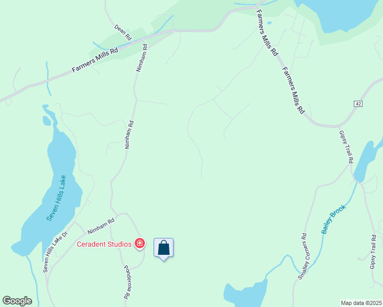 map of restaurants, bars, coffee shops, grocery stores, and more near 131 Kentview Drive in Carmel Hamlet
