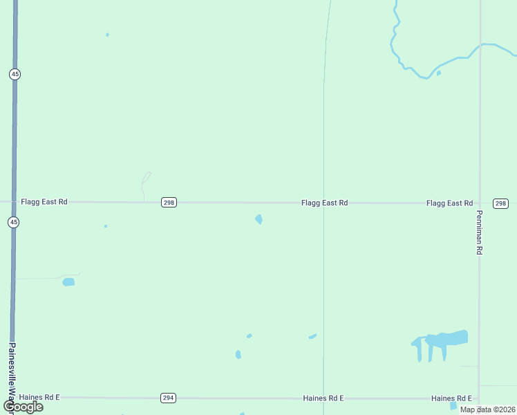 map of restaurants, bars, coffee shops, grocery stores, and more near 1581 Flagg East Road in Orwell
