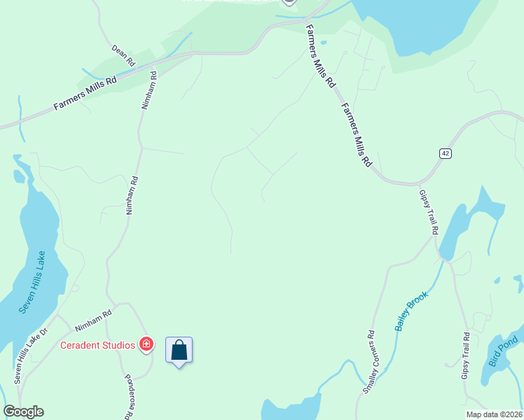 map of restaurants, bars, coffee shops, grocery stores, and more near 51 Sterling Road in Carmel Hamlet