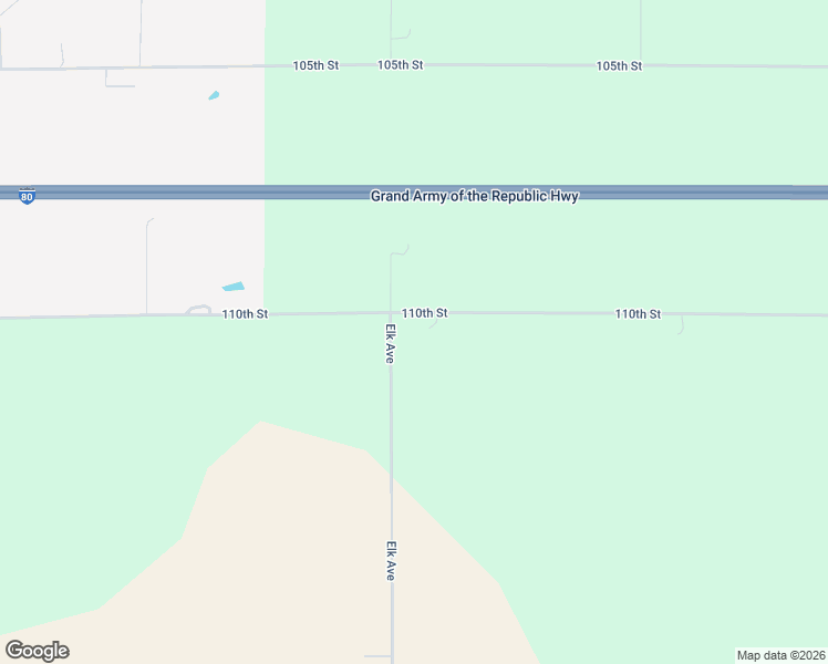map of restaurants, bars, coffee shops, grocery stores, and more near 1408 110th Street in Adair