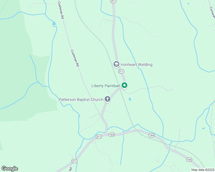 map of restaurants, bars, coffee shops, grocery stores, and more near 6 Caroline Drive in Patterson