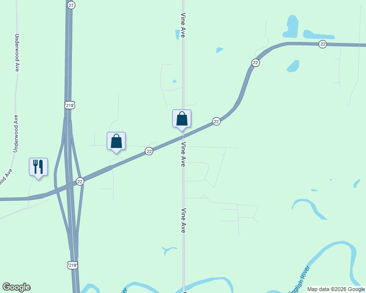 map of restaurants, bars, coffee shops, grocery stores, and more near 3101 115th Street in Riverside