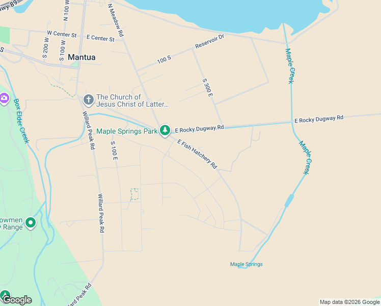 map of restaurants, bars, coffee shops, grocery stores, and more near 302 East Fish Hatchery Road in Mantua