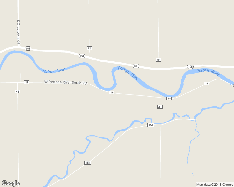 map of restaurants, bars, coffee shops, grocery stores, and more near 16181 West Portage River South Road in Elmore
