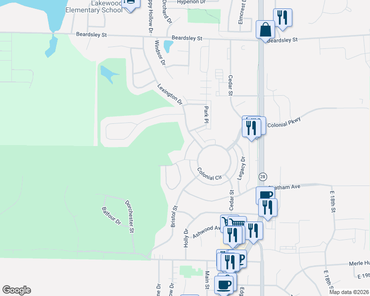 map of restaurants, bars, coffee shops, grocery stores, and more near 631 Sawgrass in Norwalk