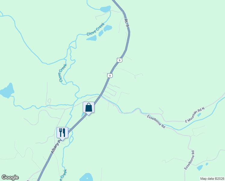 map of restaurants, bars, coffee shops, grocery stores, and more near 19 Treeline Circle in Cold Spring