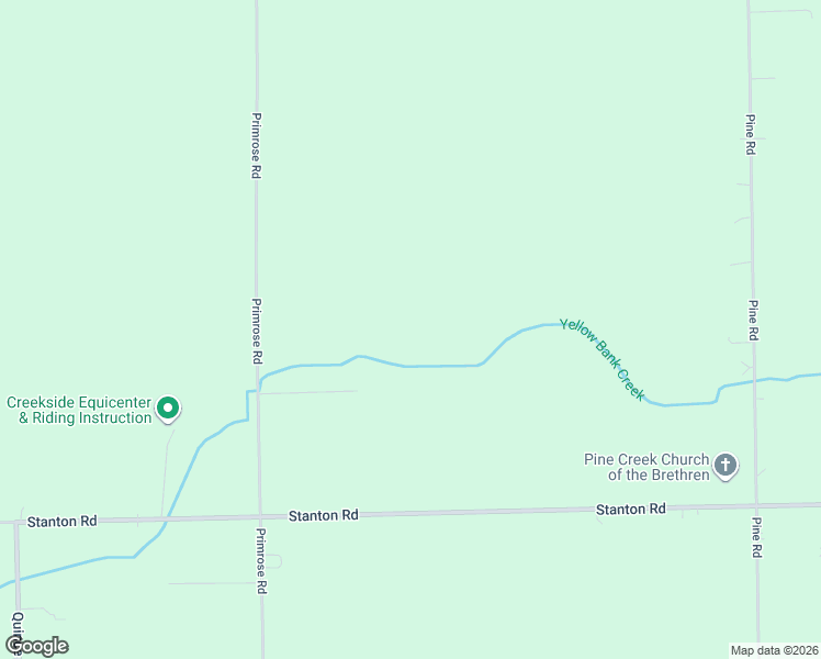 map of restaurants, bars, coffee shops, grocery stores, and more near 69250 Primrose Road in North Liberty