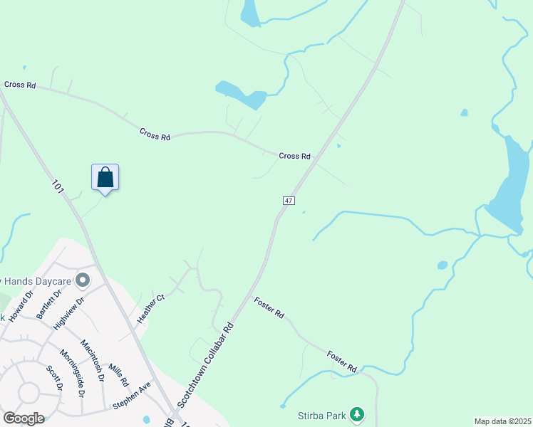 map of restaurants, bars, coffee shops, grocery stores, and more near 171 173 Sctn Collabar Road in Middletown