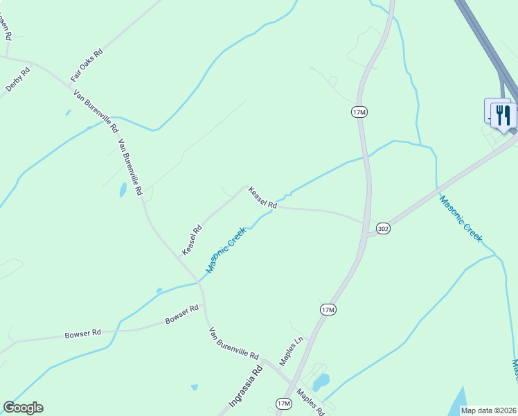 map of restaurants, bars, coffee shops, grocery stores, and more near 279 Keasel Road in Middletown