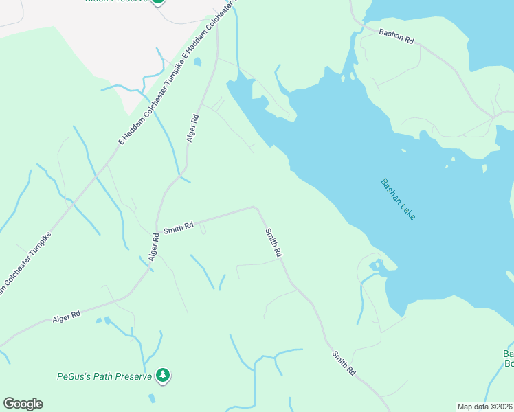 map of restaurants, bars, coffee shops, grocery stores, and more near 135 Smith Rd in East Haddam