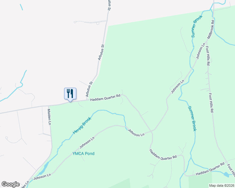 map of restaurants, bars, coffee shops, grocery stores, and more near 578 Haddam Quarter Road in Durham