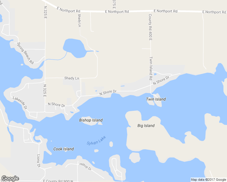 map of restaurants, bars, coffee shops, grocery stores, and more near 1483 North Shore Drive in Rome City