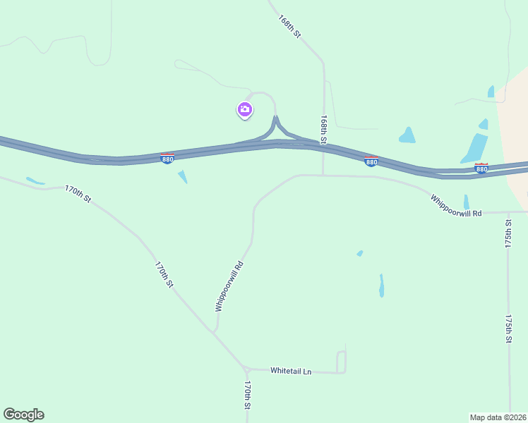 map of restaurants, bars, coffee shops, grocery stores, and more near 16661 Whippoorwill Road in Honey Creek