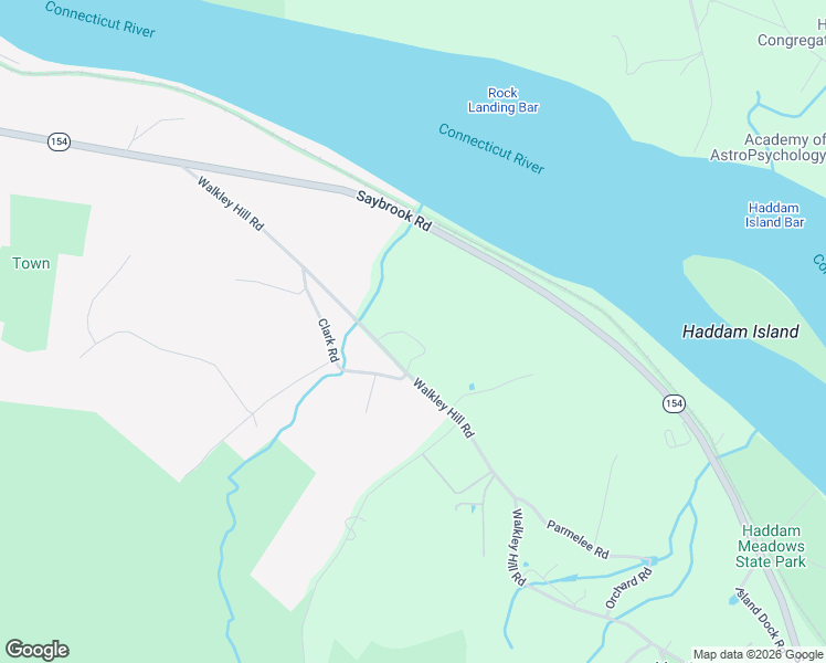 map of restaurants, bars, coffee shops, grocery stores, and more near 114 Walkley Hill Road in Haddam