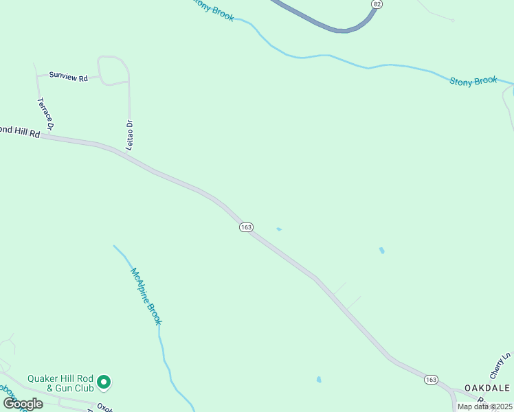 map of restaurants, bars, coffee shops, grocery stores, and more near 1191 Connecticut 163 in Montville