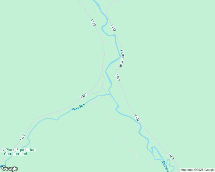 map of restaurants, bars, coffee shops, grocery stores, and more near 170 Kemp Run Road in Marienville