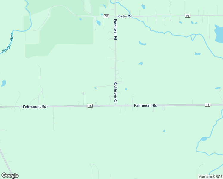 map of restaurants, bars, coffee shops, grocery stores, and more near 13788 Rockhaven Road in Geauga County