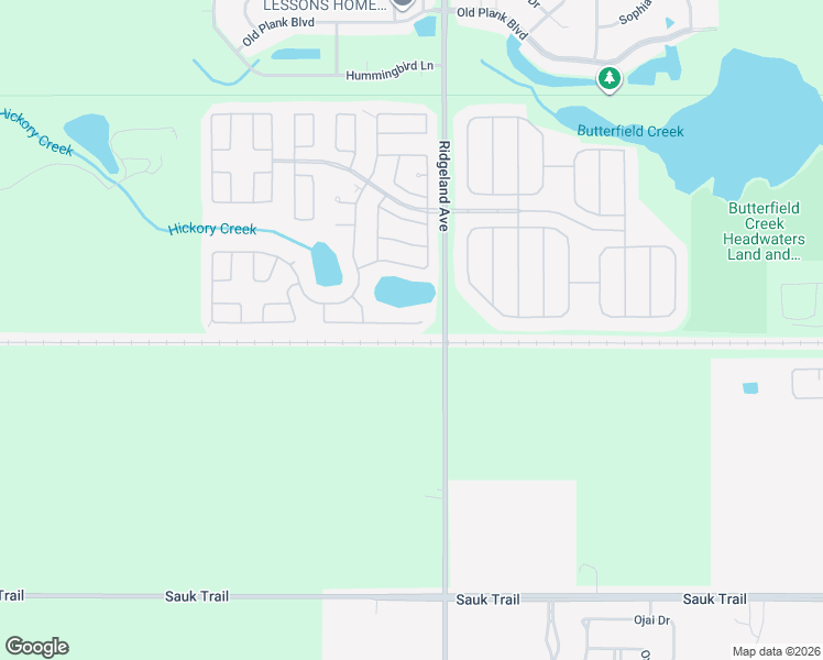 map of restaurants, bars, coffee shops, grocery stores, and more near 587-594 Tanglewood Road in Matteson