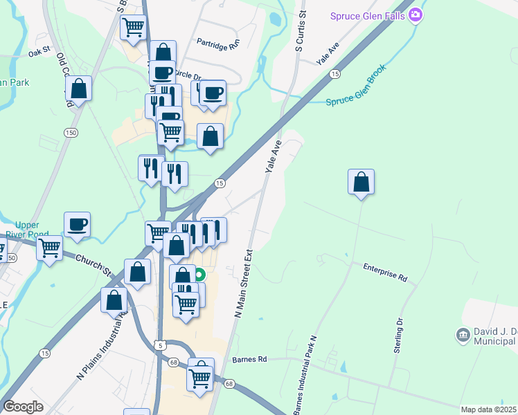 map of restaurants, bars, coffee shops, grocery stores, and more near 1012 Yale Avenue in Wallingford