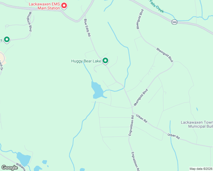 map of restaurants, bars, coffee shops, grocery stores, and more near 101-199 Hidden Hollow Rd in Hawley