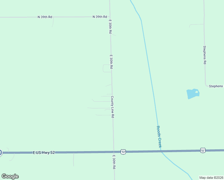 map of restaurants, bars, coffee shops, grocery stores, and more near 3849 County Line Road in Sheridan
