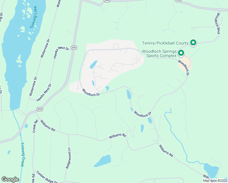 map of restaurants, bars, coffee shops, grocery stores, and more near 102 Winding Wall Drive in Hawley