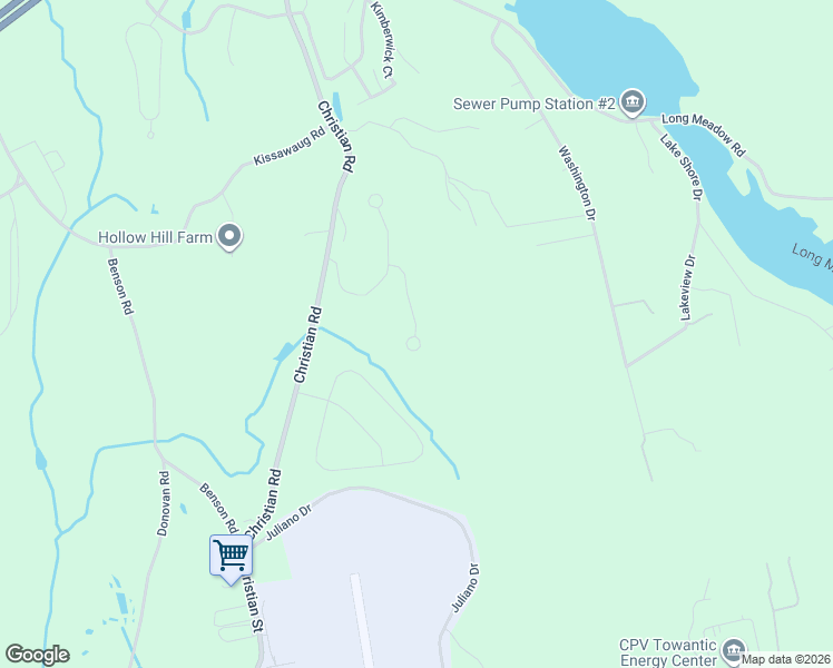 map of restaurants, bars, coffee shops, grocery stores, and more near 12 Deer Run Road in Middlebury