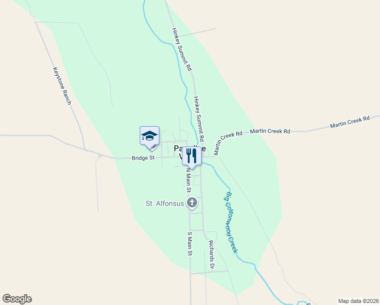 map of restaurants, bars, coffee shops, grocery stores, and more near in Paradise Valley