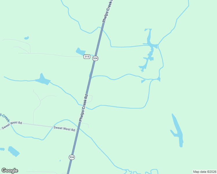 map of restaurants, bars, coffee shops, grocery stores, and more near 9940 Highway 534 in Middlefield