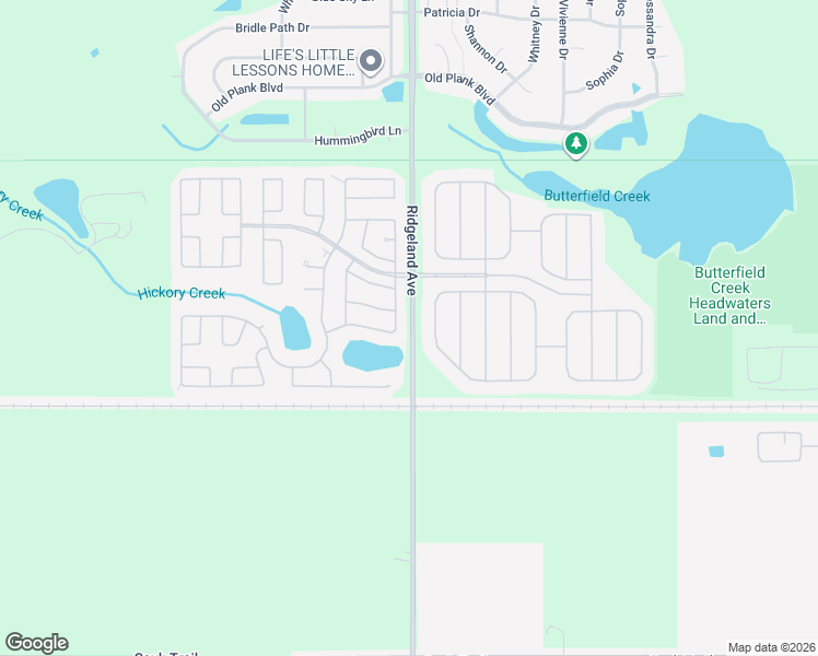 map of restaurants, bars, coffee shops, grocery stores, and more near 21738 Ridgeland Avenue in Matteson