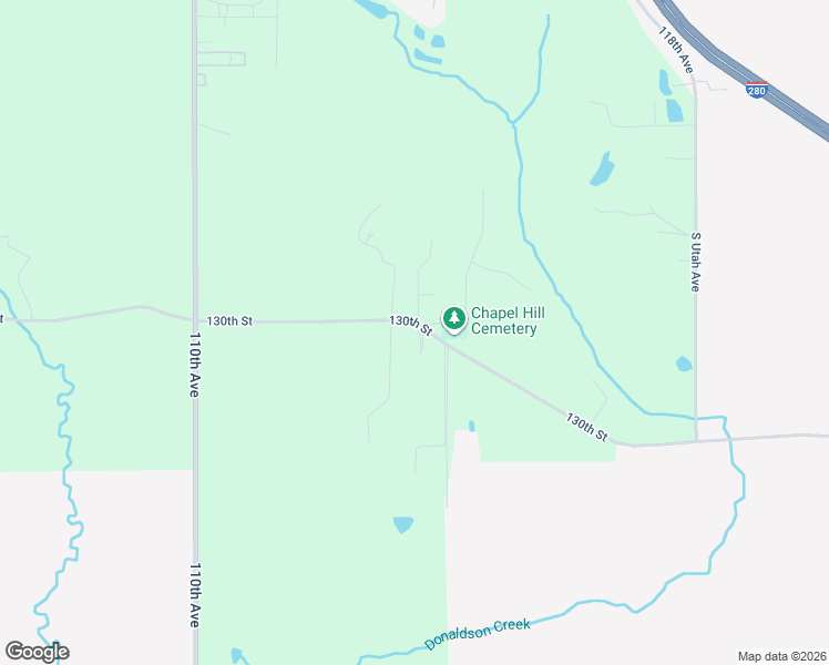 map of restaurants, bars, coffee shops, grocery stores, and more near 13009 114th Avenue in Davenport