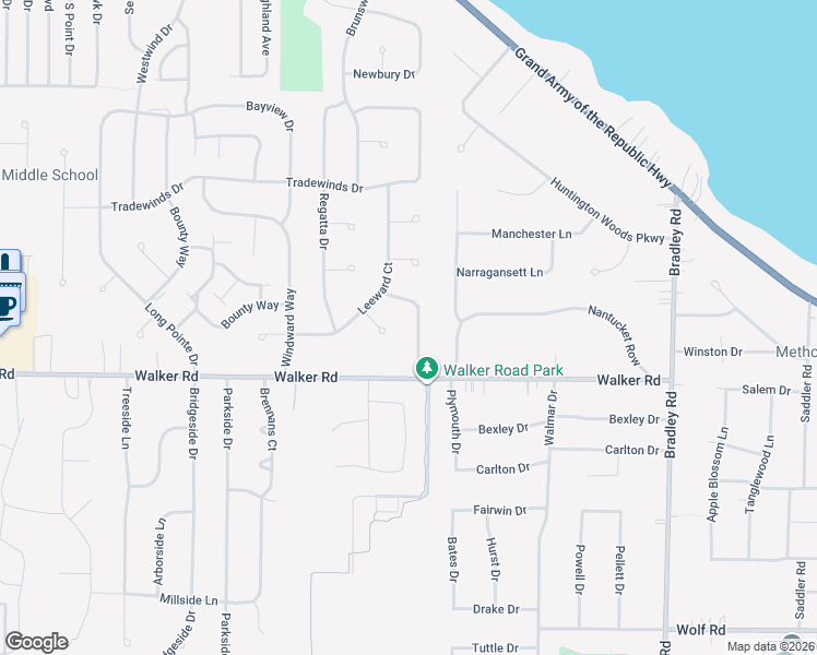 map of restaurants, bars, coffee shops, grocery stores, and more near 438 Anchors Weigh in Avon Lake