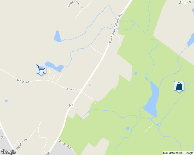 map of restaurants, bars, coffee shops, grocery stores, and more near 266 Sctn Collabar Road in Middletown
