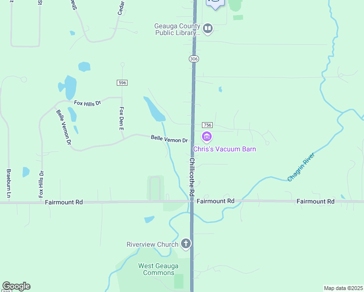 map of restaurants, bars, coffee shops, grocery stores, and more near 8439 Belle Vernon Drive in Novelty