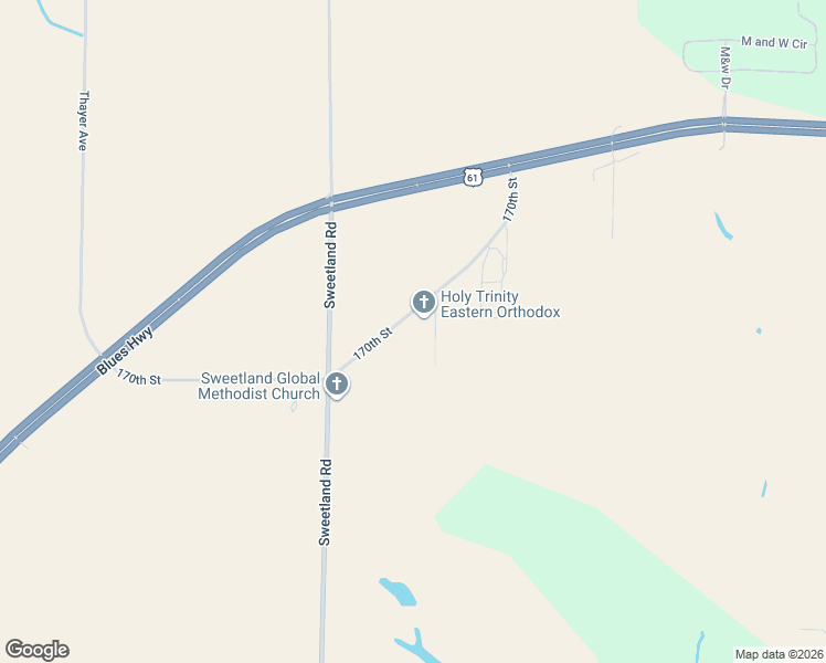 map of restaurants, bars, coffee shops, grocery stores, and more near 3088 170th Street in Muscatine