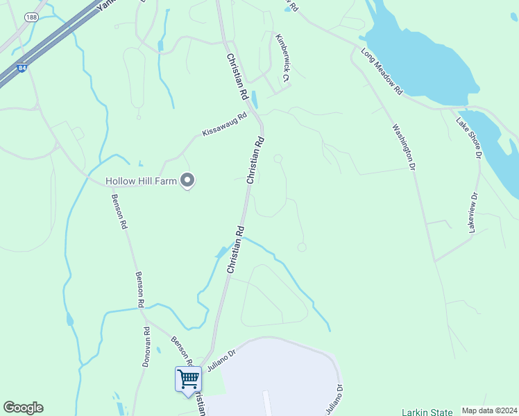 map of restaurants, bars, coffee shops, grocery stores, and more near 10 Deer Run Road in Middlebury