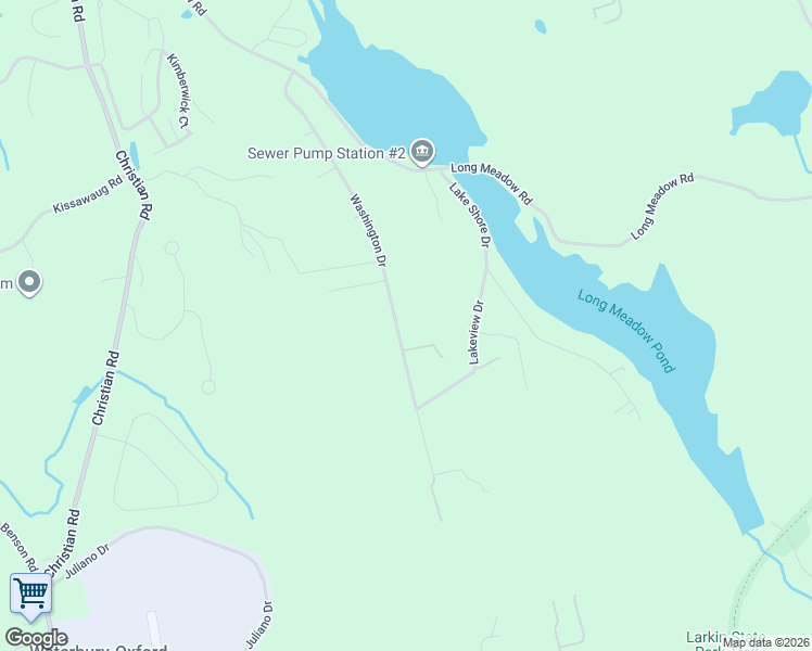 map of restaurants, bars, coffee shops, grocery stores, and more near 386 Washington Drive in Middlebury