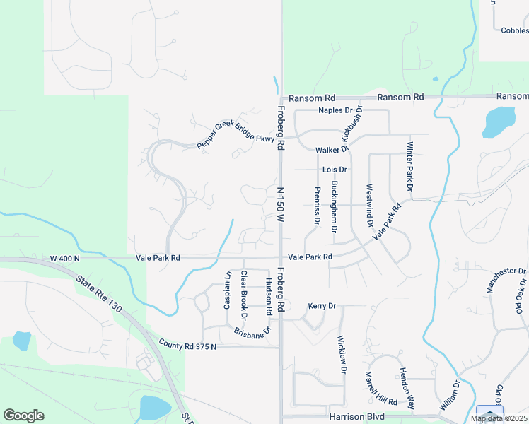 map of restaurants, bars, coffee shops, grocery stores, and more near 2726 Rustic Crooked Circle in Valparaiso