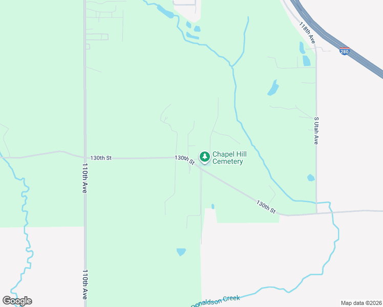 map of restaurants, bars, coffee shops, grocery stores, and more near 13009 114th Avenue in Davenport