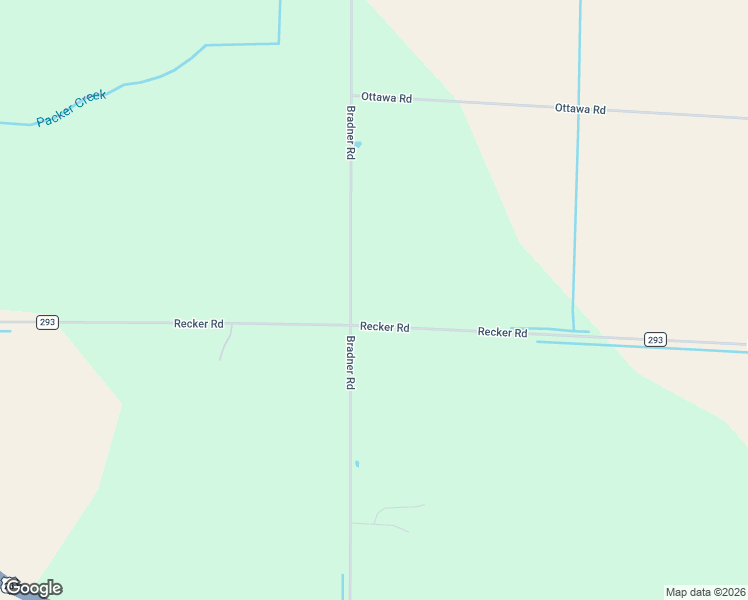 map of restaurants, bars, coffee shops, grocery stores, and more near 23530 Bradner Road in Genoa