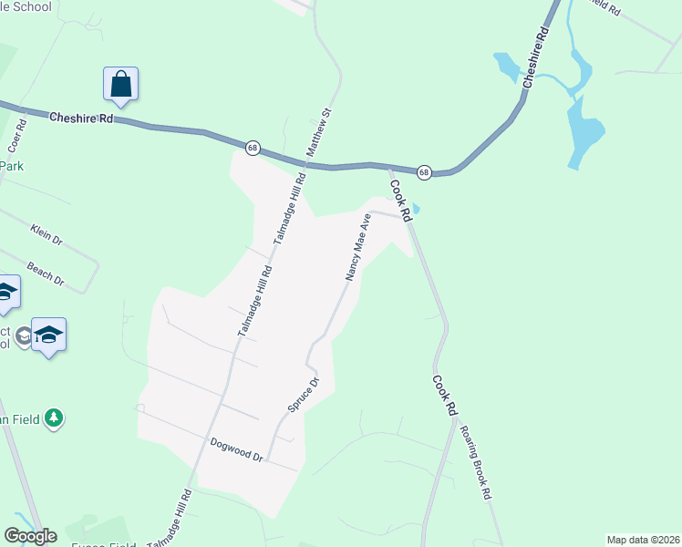 map of restaurants, bars, coffee shops, grocery stores, and more near 17 Nancy Mae Avenue in Prospect