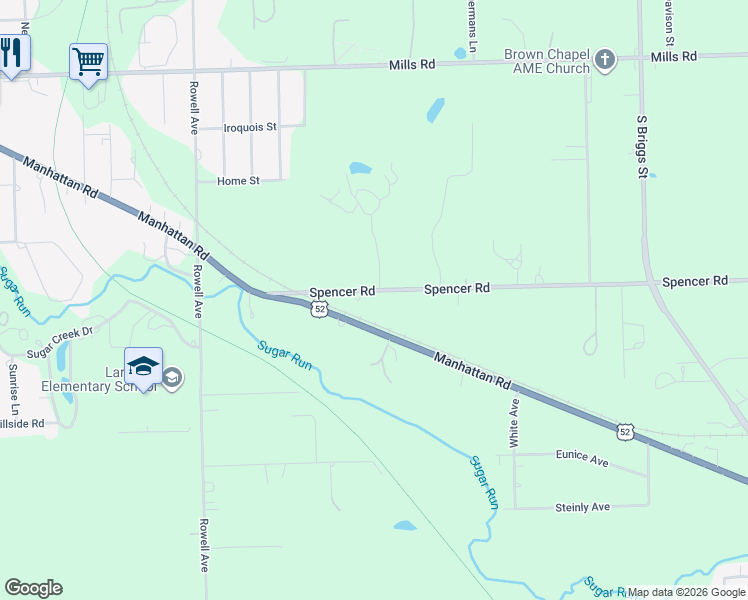 map of restaurants, bars, coffee shops, grocery stores, and more near 942 West Illinois Highway in Joliet