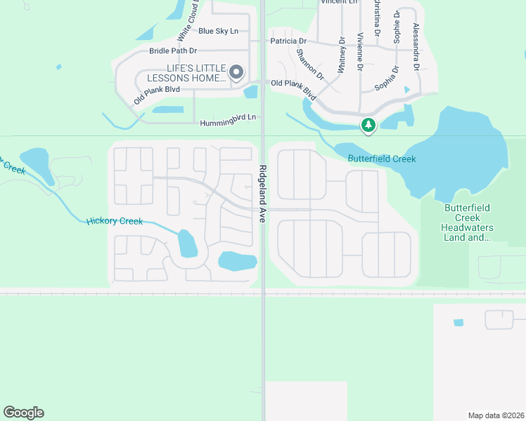 map of restaurants, bars, coffee shops, grocery stores, and more near 21700 Ridgeland Avenue in Matteson