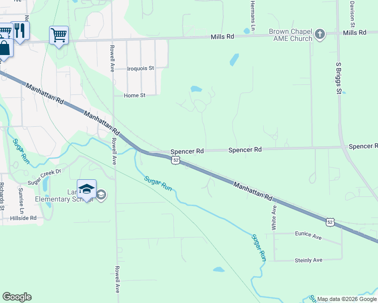 map of restaurants, bars, coffee shops, grocery stores, and more near 942 West Illinois Highway in Joliet